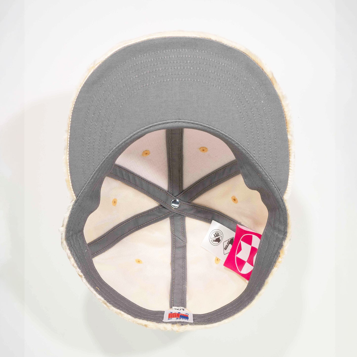 Textured Fitted Hat *BLONDE*